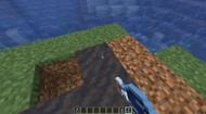 Dirt converted to mud in a snapshot (Image via Mojang)